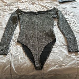 Silvery/sparkly Body suit